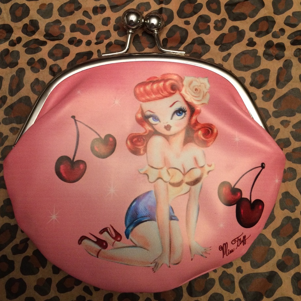Fluff- Rockabilly Coin Purse